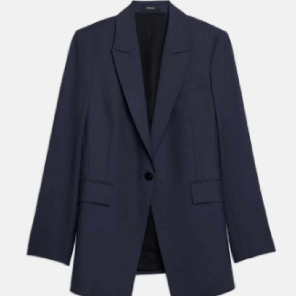 NWT Theory Etiennette Blazer - Navy, 6